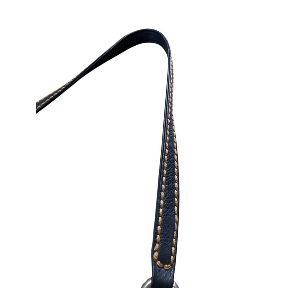 Plinio Visona Womens Brown Reversible Leather Shoulder Handbag SKU 8599 - Picture 8 of 16